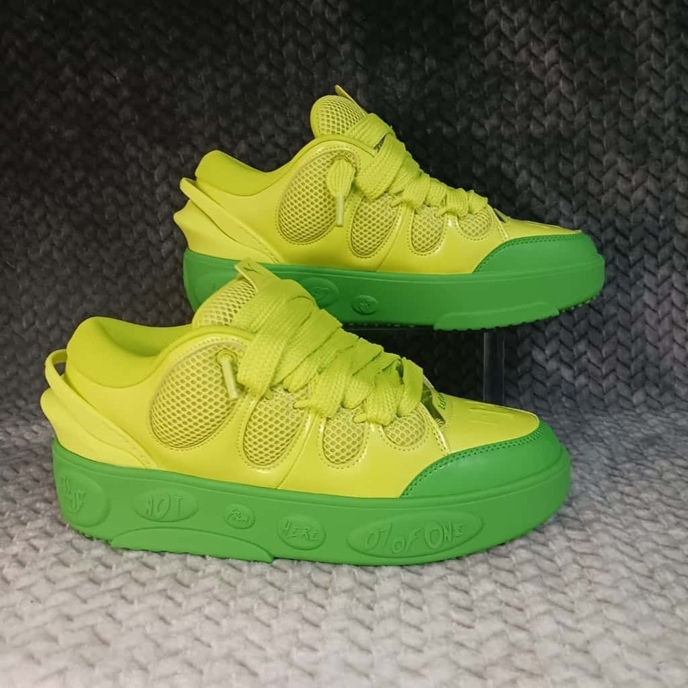PUMA x Lamelo Ball LaFrance Assist Lifestyle Shoes Mens Green Lime Grinch Size 7